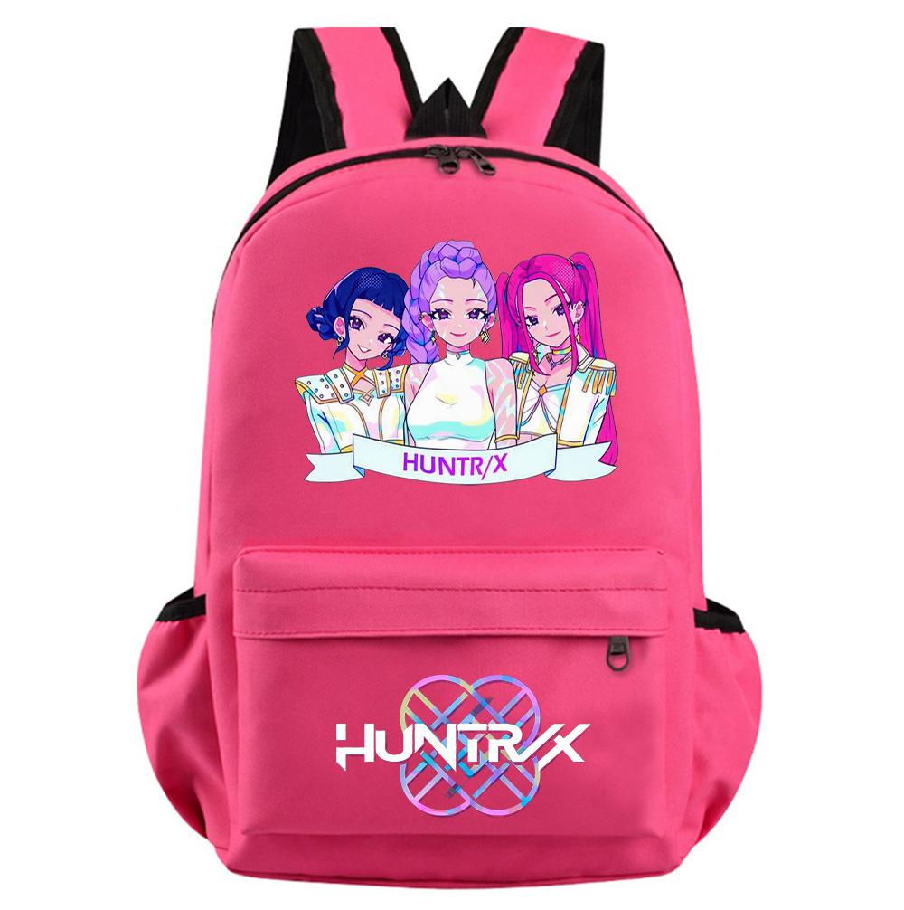 Cartoon Kpop Demon Hunters Printed Backpack for Teenager Student Girl Boy Bookbag Schoolbag Women Large Capacity Travel Bag Kid Gift Rucksak