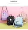 New 2025 Oxford Cloth Women’s Casual Korean Style Printed Anti-Theft Backpack