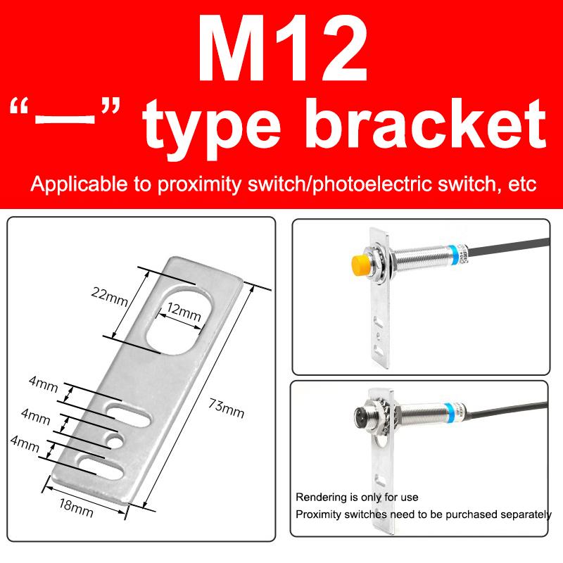M8M12M18M30  1 tvarovaný L-tvarovaný Montážní Pevný Základní Držák Pro Bezkontaktní Spínač Fotoelektrický Spínač Senzor