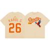 Karol G Tropicoqueta Tour 2026 T-Shirt Herren Damen Kleidung Harajuku Y2k Stil T-Shirt Sommer Mode Lässige Kurzarm-T-Shirts