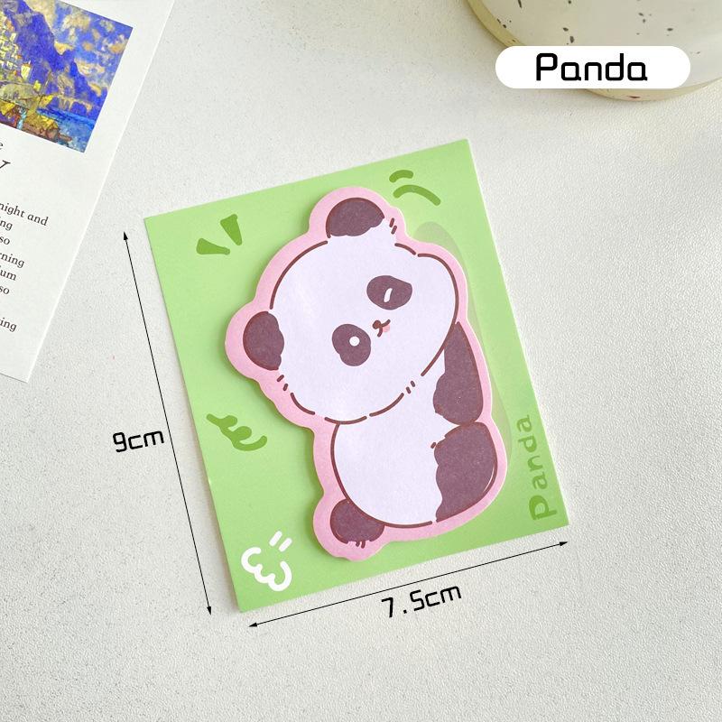 30sheets Small Animals, Cute and Stylish Ins Sticky Notes, High-looking, Memo Notes, Leave A Message N Times Memo Pad
