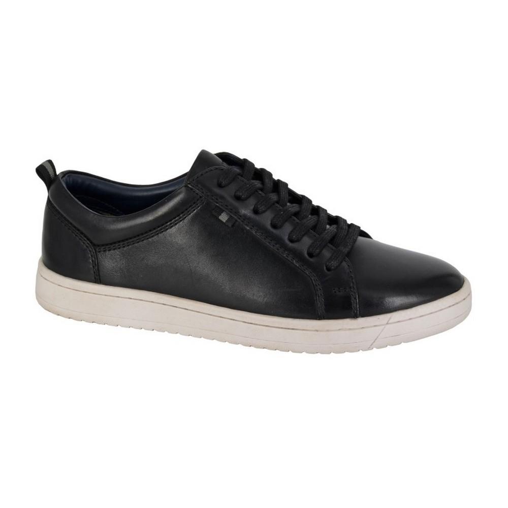 Roamers Mens Leather Trainers