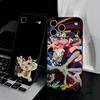 ANIME D-Dandadans Phone Case For IPhone 17 Air 16 E Pro Max 15 14 13 Mini 12 Pro 11 Max Plus Black Soft Shell