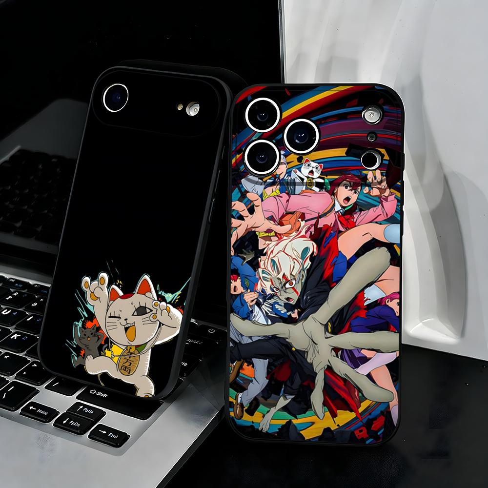 ANIME D-Dandadans Phone Case For IPhone 17 Air 16 E Pro Max 15 14 13 Mini 12 Pro 11 Max Plus Black Soft Shell