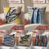 Colorful Sardine Lobster Pillow Case Anti-dustmite Invisible Zipper Sofa Bed