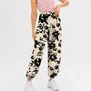 Women's Casual Fashion Print Straight Leg Pants Pants With Pockets