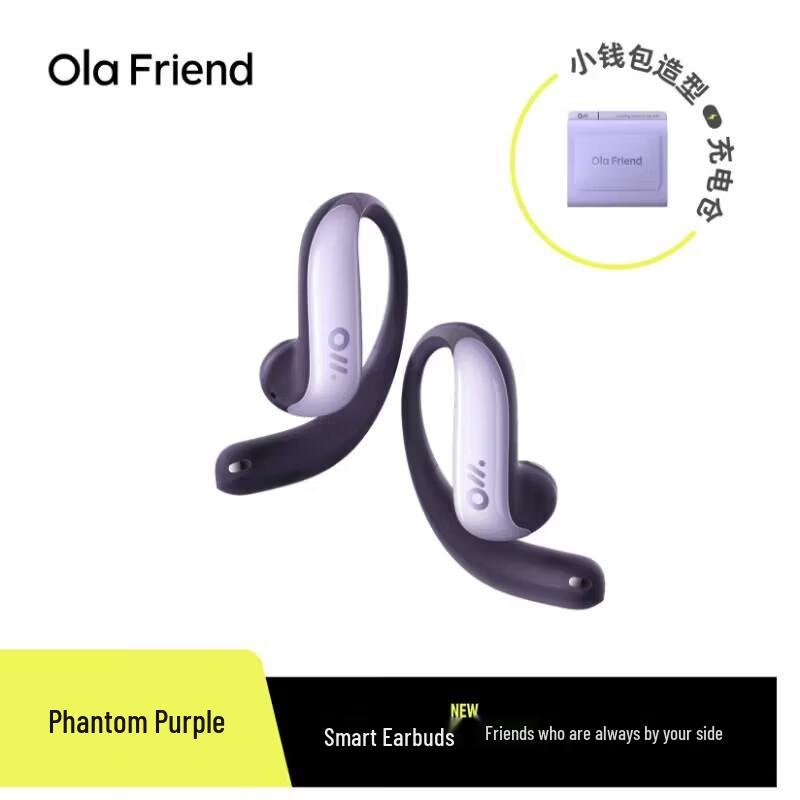 

Ola Friend OLA10 Open-Ear AI Translation Ear-hook Bluetooth Headphones