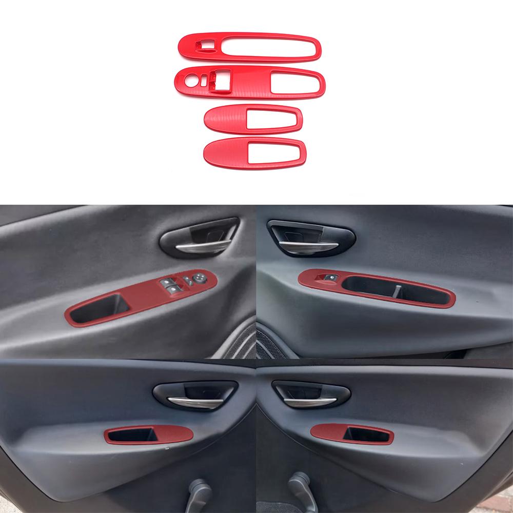 BEP1 For Lancia Ypsilon lifting glass switch trim красный