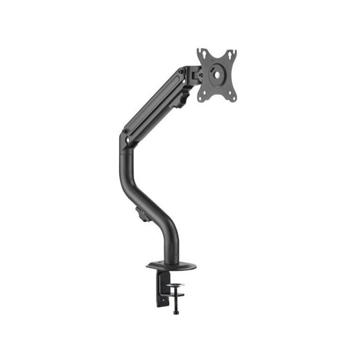 Iggual SPMP01 Soporte Brazo Inclinable/Giratorio Para Monitor 17" a 32" VESA 100x100 Máx 8Kg