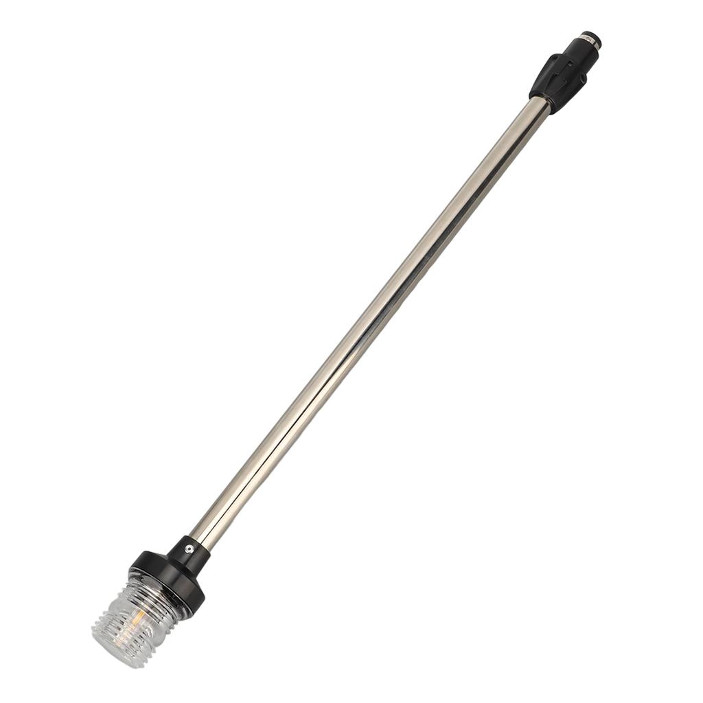 Boat Navigation Light IP65 Waterproof Low Power Consumption White Marine Sailing Signal Light 24in D