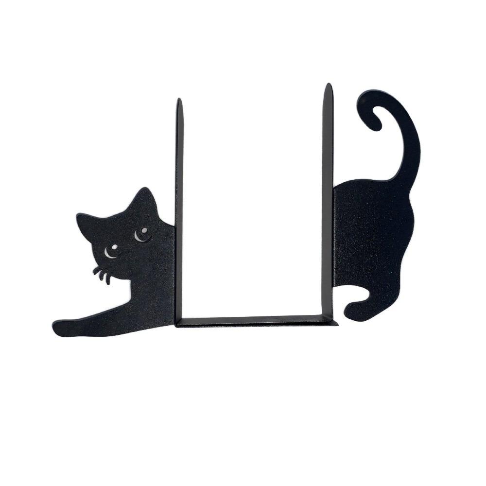 Decorative Cat Bookend Stable Book Stopper Cat Lover Book Organizer Home