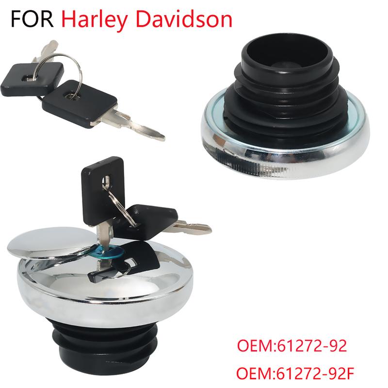 Motorcycle Fuel Tank Cap For Harley Davidson SOFTAIL DEUCE FXSTD 1BSY HERITAGE CLASSIC FLHC 1YAJ OEM:61272-92F 61272-92 Parts