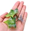 1Pcs Fish Tank Fake Plants Decoration Green Leaf Hammock For Betta Fish Stress-Reducing Aquarium Decor With Suction Cup