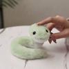 Cute Snake Plush Toy Keychain With Soft Short Plush For Bag Decor And Gift