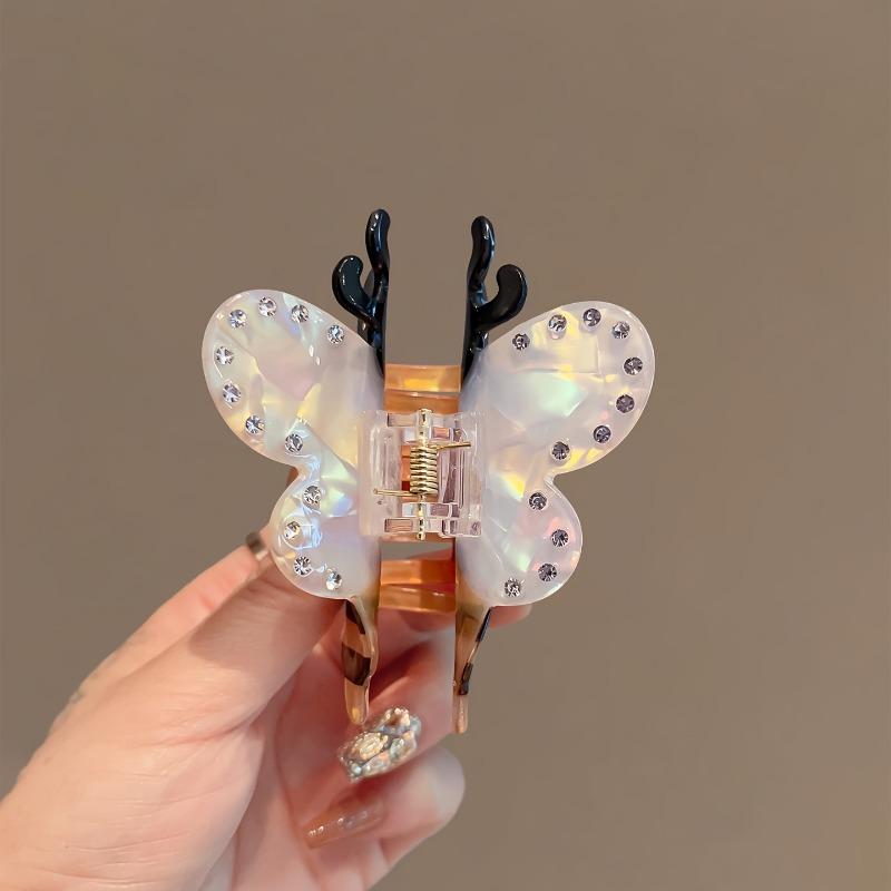 [Adorable Bee Hair Claw] New High-Quality Hair Claw, Creative Cute Half-Updo Hairpin, Bun Clip, Adorable Bee Hair Claw Accessory