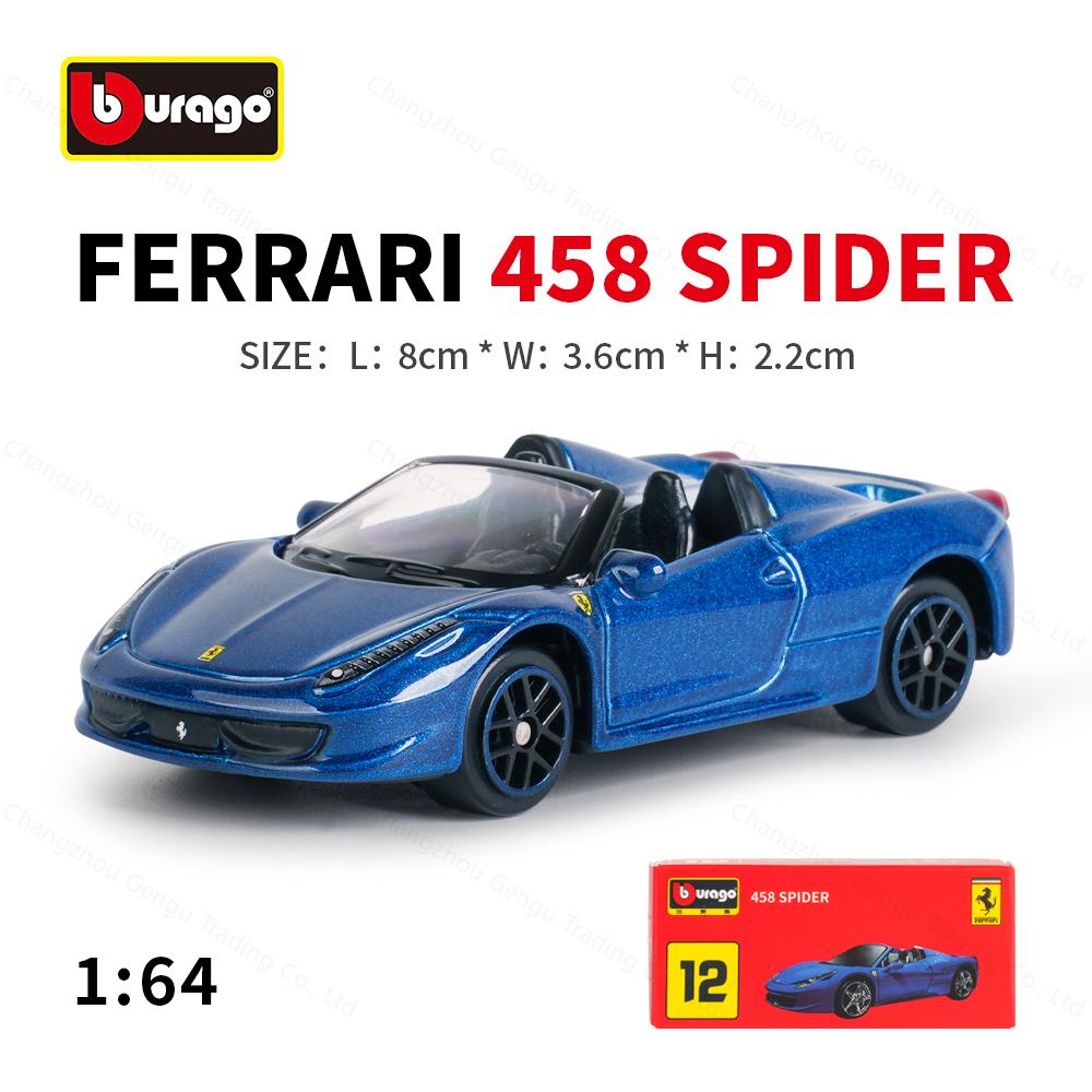 Bburago 1:64 Ferrari 812 Daytona SP3 SF90 SP1 F40 488GTB 599GTO ENZO Véhicules Statiques Moulés sous Pression Objets de Collection Loisirs Modèle Voiture Jouets