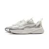 Li Ning Milk Coconut Cushioning Slip Resistant Abrasion Resistant Support Low top Casual Shoes Women's White Silver AGCV130-5