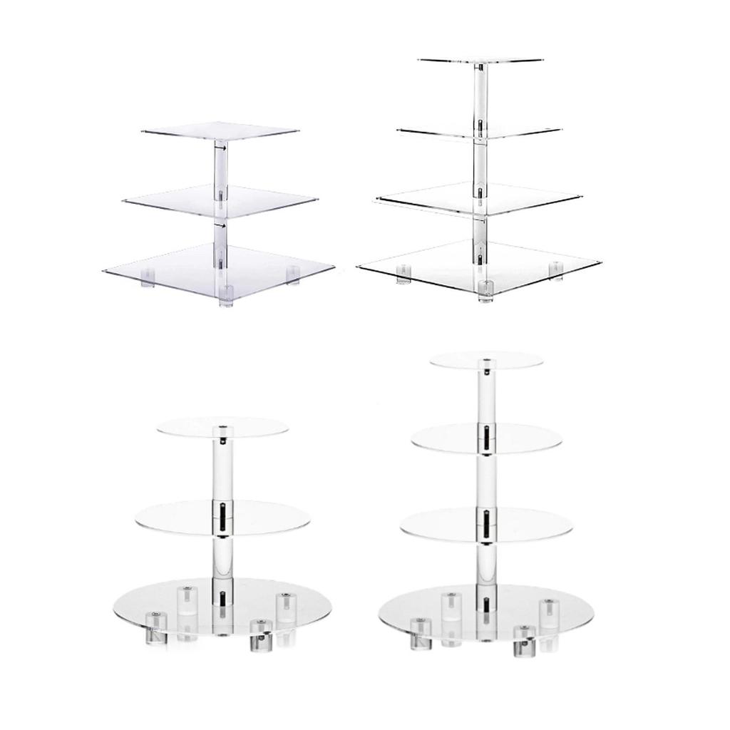 Footwear Cupcake Dessert Screen Tiered Platter for Stable Cupcake Hinter