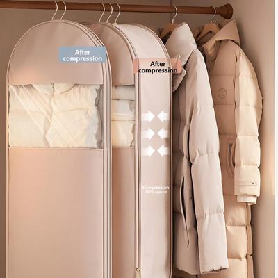 Hängend, Komprimiert, Staubdicht, Kleidung, Daunenjacke, Aufbewahrungsbeutel, Staubbeutel, Kleiderschrank, Saisonwechsel, Transparent