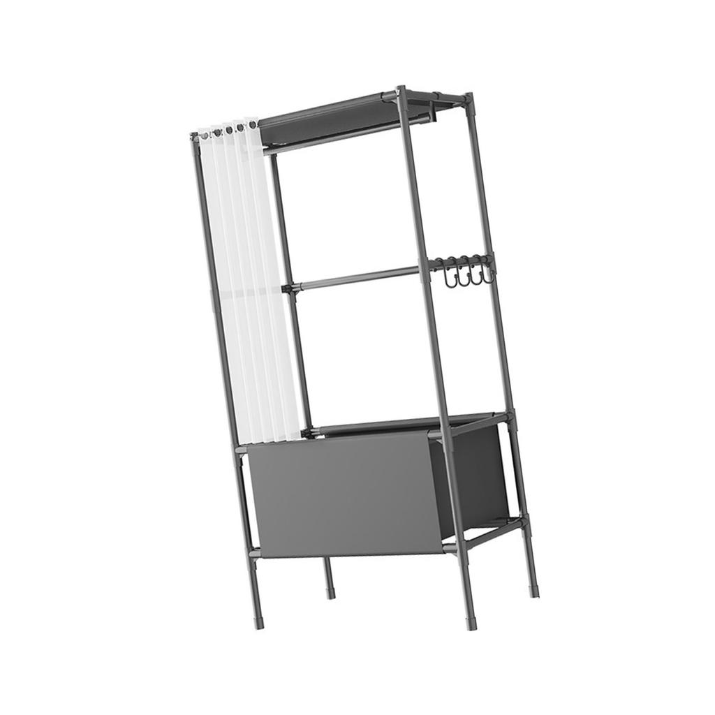 Modular Design Wardrobe Closet Quick Tool Free Installation Lightweight Durable Closet for Flexible Storage Solutions