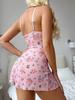 Ins Sleep Dress Cross Border Lace Trimmed Nightwear Pure Temptation Cute Slips