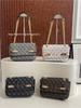 2025 European & American Retro Print Chain Shoulder Bag: New Light Luxury Women's Crossbody & Commuter Underarm Bag
