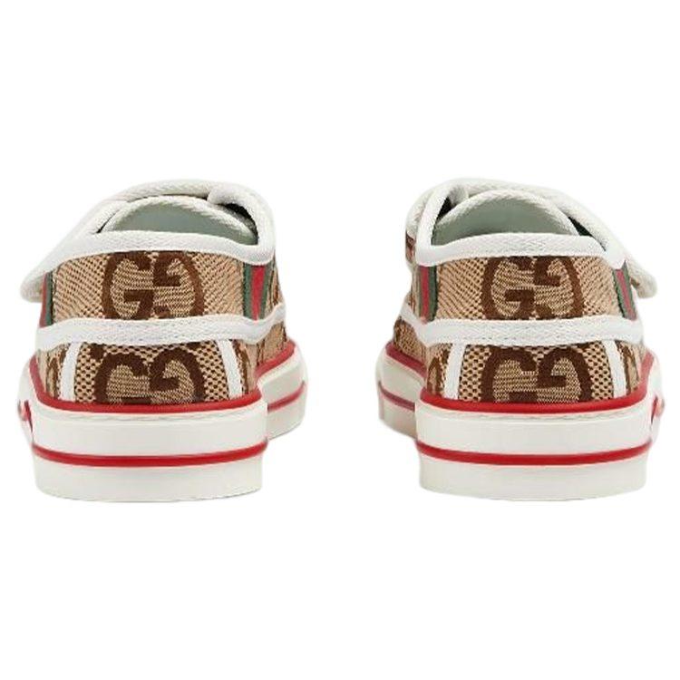 Gucci Wmns Tennis 1977 Velcro 'Jumbo Gg - Beige' Women's 692918 UKO70 2584