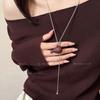 Pulling Necklace for Little Fish - Simple and Stylish, Unique Design, Cute Long Winter Decorative Sweater Chain