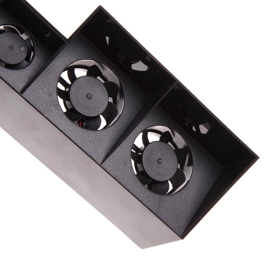 Video Game USB Cooling Fan Base for PS4 Consoles Accessories External Turbo Temperature Control for Playstation 4 Normal PS4