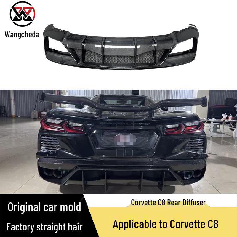 Carbon Fiber Rear Diffuser for Chevrolet Corvette C8