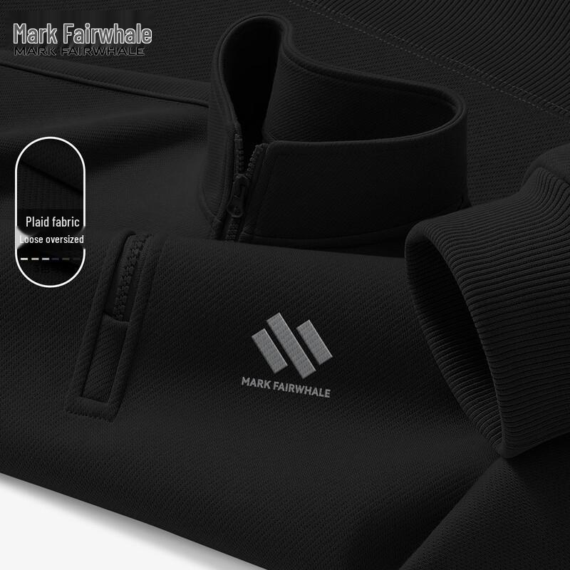 Mark Fairwhale Men's 2025 Half-Zip Stand Collar Sweatshirt