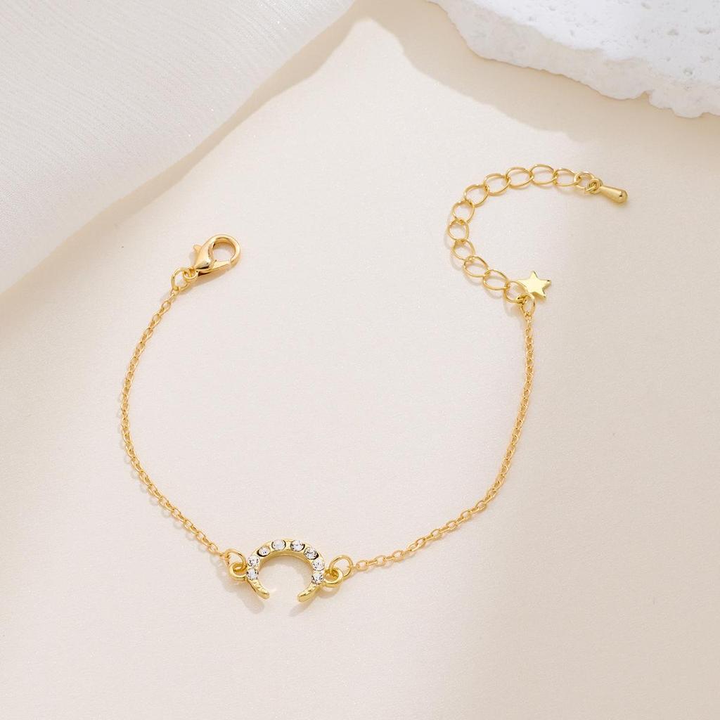 Elegant Crystal Zircon Adjustable Fashion Bracelet