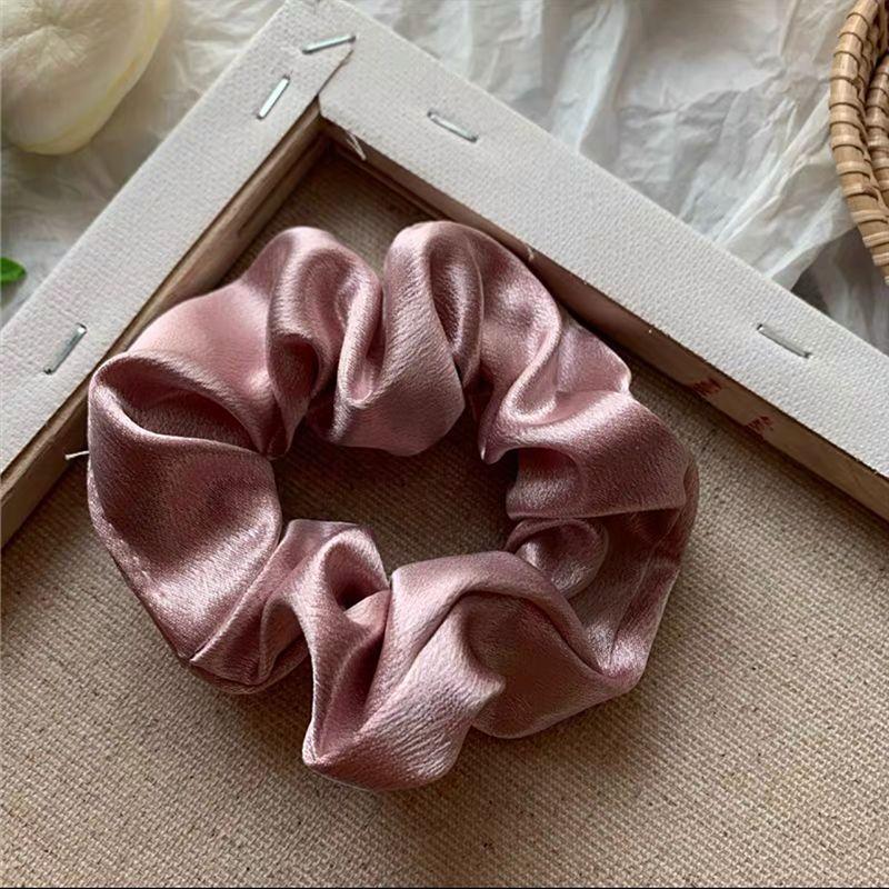 1pc organza fashion skirt shape large intestine hair tie new mesh pleated head flower hair rope tie head band hair ornament