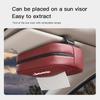 For Jeep PU Leather Car Tissue Box Armrest Paper Towel Storage Bag For Jeep Grand Cherokee Wrangler JK Gladiator Compass Rene