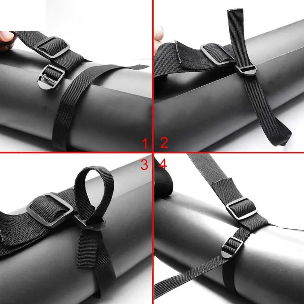 Yoga Strap Adjustable Tie Band for Outdoor Backpack Camping Mattress Sleeping Bag Tent Mats Straps Shoulder Carry Belt