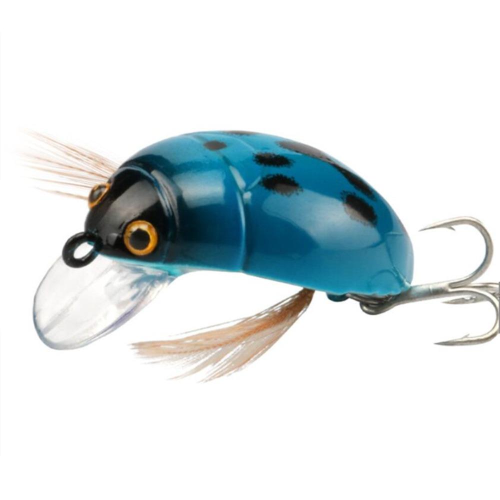 1Pcs 4cm/3.8g Cicada Bait Fishing Lure Hard Bait Insect Bug Lure Sea Beetle Bass Carp Crank Floating Wobblers Fishing Tackle