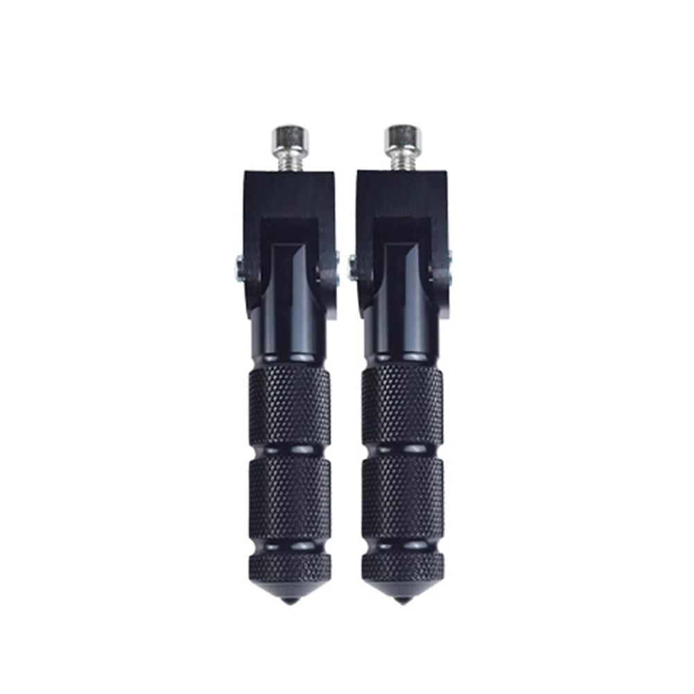 

1 пара подножек для мотоцикла, противоскользящие подножки для скутера, подножки для электромобилей, мопедов, педали для мотокросса чёрный