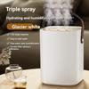 1 Set of Air Humidifier 3 Nozzles 1.8L Aromatherapy Essential Oil Diffuser Aromatherapy Spray Household Night Light Humidifier