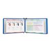 Wall Reference Organizer with 5 Easy-Loading Pocket for Workshop