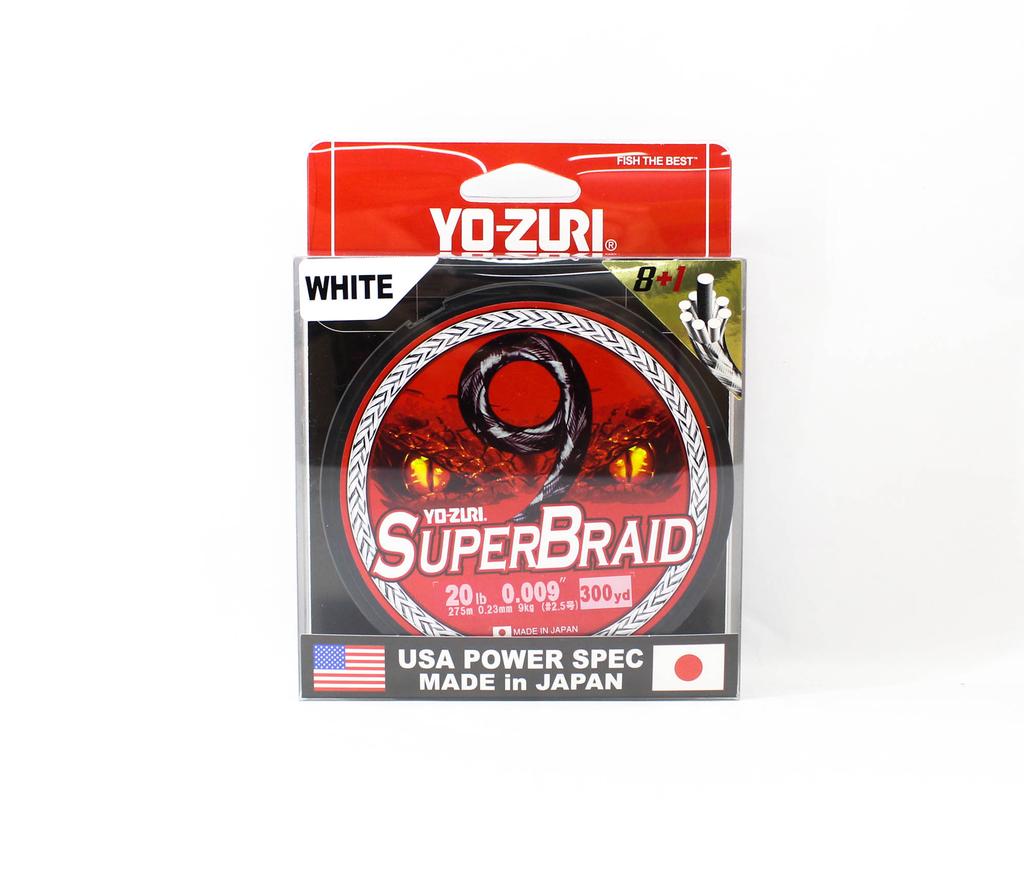 Yo Zuri Duel P.E Line Super Braid 9 300YDS 20lbs (0.23mm) (0085)