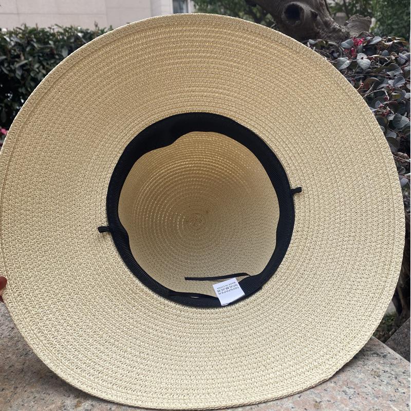 Straw Hat Female Sunshade Summer Vacation Beach Hat Sun Hat Large Brim Sun Protection