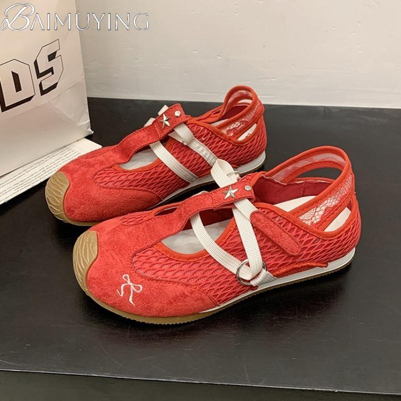 Modă Adidași cu Șireturi pentru Femei Pantofi Sport Femeie Sandale Plate Vară 2025 Pantofi Casual de Marcă Confort Alergare Joși Zapatillas De Mujer