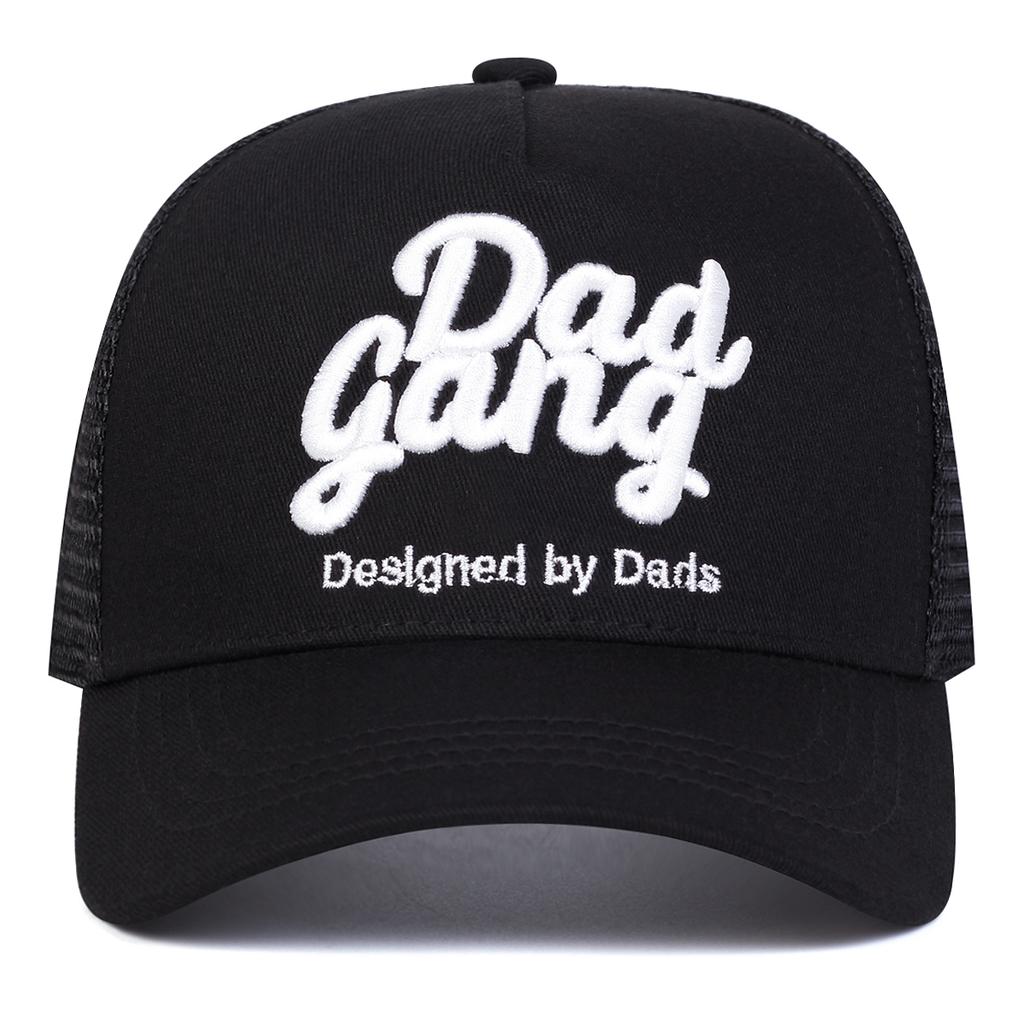 Baseball Hat Unisex Dad Gang Embroidery Adjustable Mesh Breathable Caps for Men Women Travel