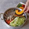 KAI Stainless Steel Large Free Size Steamer 1828cm Dishwasher Safe KITCHEN Made Japan DH8070