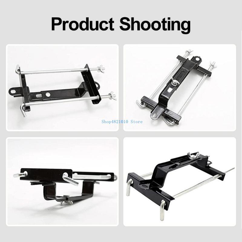 T3LF Adjustable Battery Hold Down, BatteryCrossbar with J Bolt Battery Tie Down Holder Battery Hold Down Fit for SUV Car