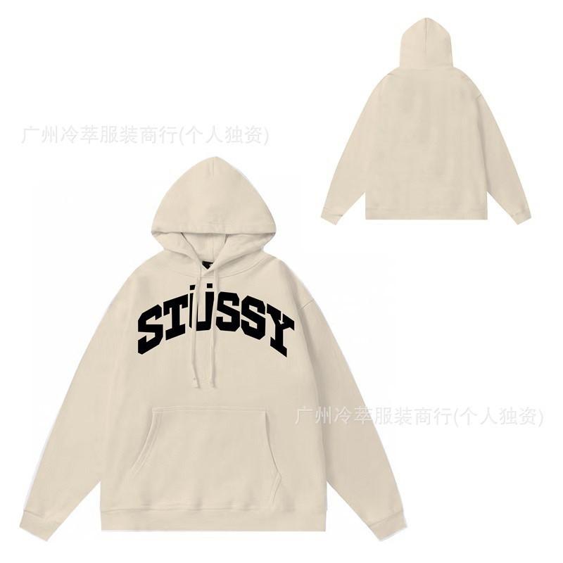 Mens Oversized Hooded Sweatshirt With Letter Print Streetwear Style Cotton Pullover Winter