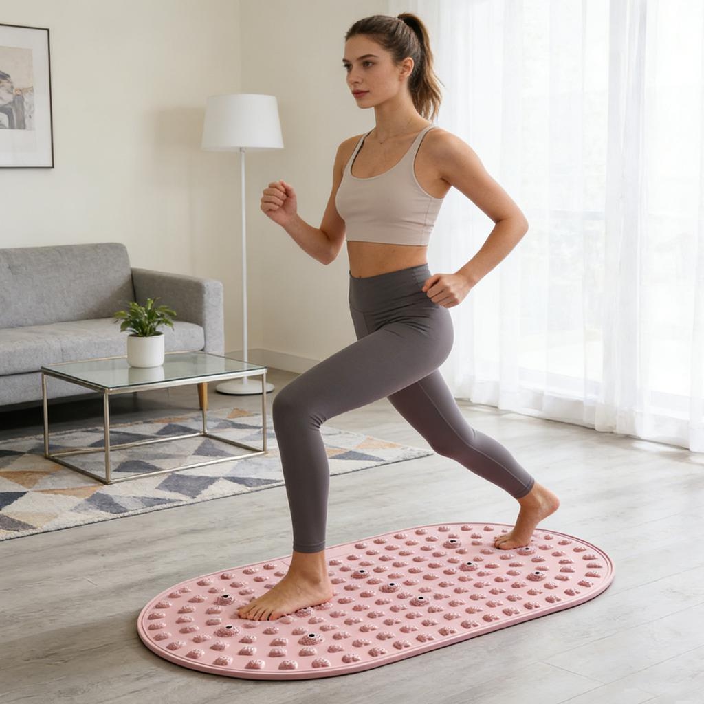 Silicone Foot Massage Pads, Silicone Acupressure Plates, Ultra-slow Running Pads, Unblocking Meridians And Reducing Fatigue