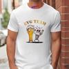 French Groom Squad Evg Team Best Unisex T Shirt Fashion Beer Graphic Y2k Tops Unisexs Single Farewell Wedding Bachelor Party Tees