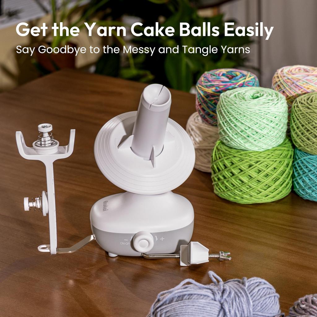 Electric Yarn Automatic Yarn Yarn Ball Yarn Ball Yarn Easy to Use Knitting Craft Wool Collection Assistant Winder, Winder, Winder, Winder, Hobby, Kit,