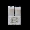 Vogue RGB LED Tape Connector Extension Wire 10mm Ribbon Light Connection 4Pin For SMD 5050 Free Welding RGB LED Strip 10Pcs/Lot